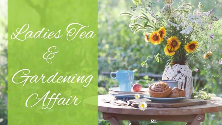 Ladies Tea and Gardening Affair Facebook Cover