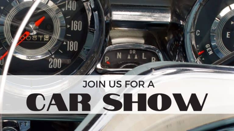 Classic car show Kenner Facebook Cover