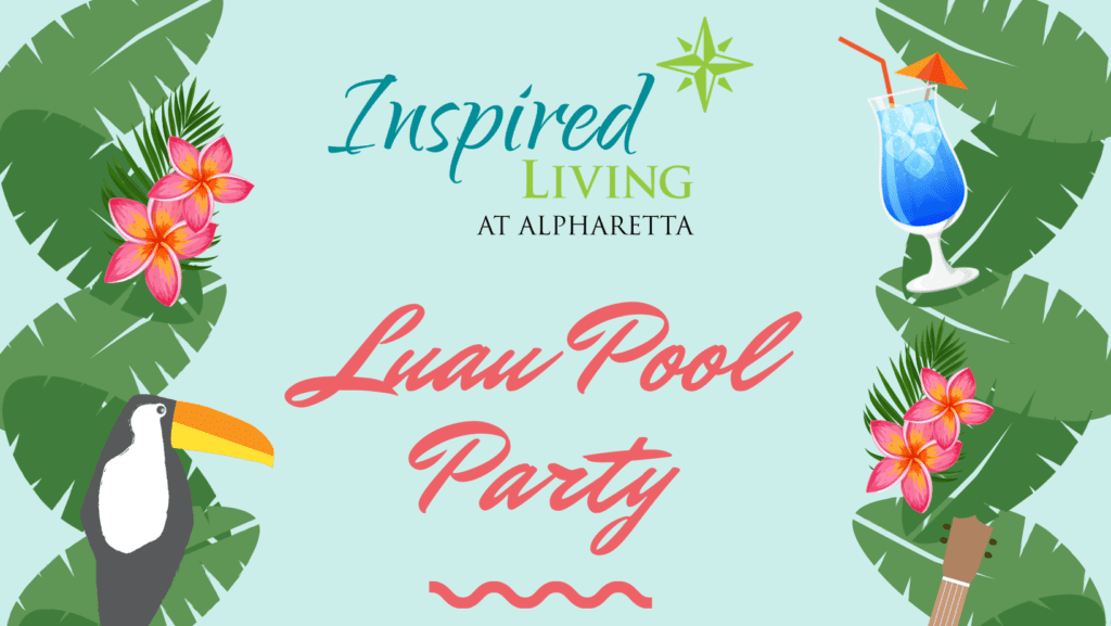 FB Cover Luau Pool Party Alpharetta