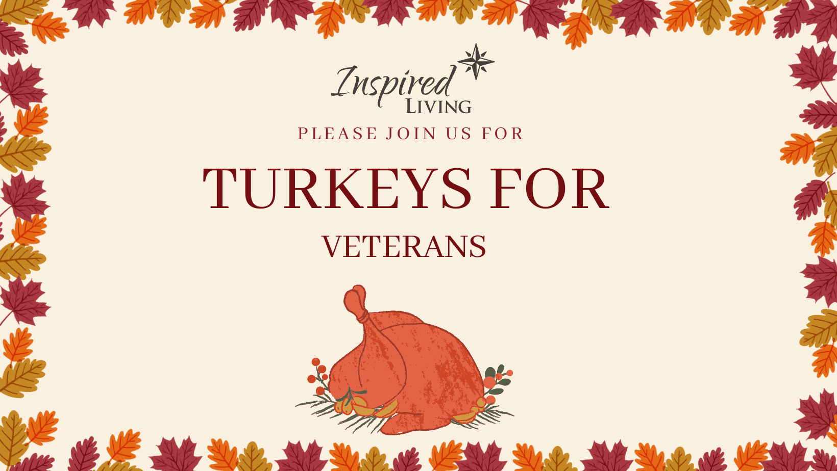Turkeys for Veterans Facebook Cover