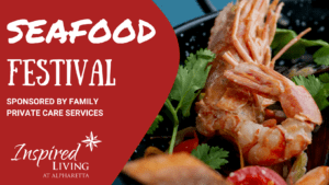 Red White Minimalist Sea Food Festival Facebook Post 1